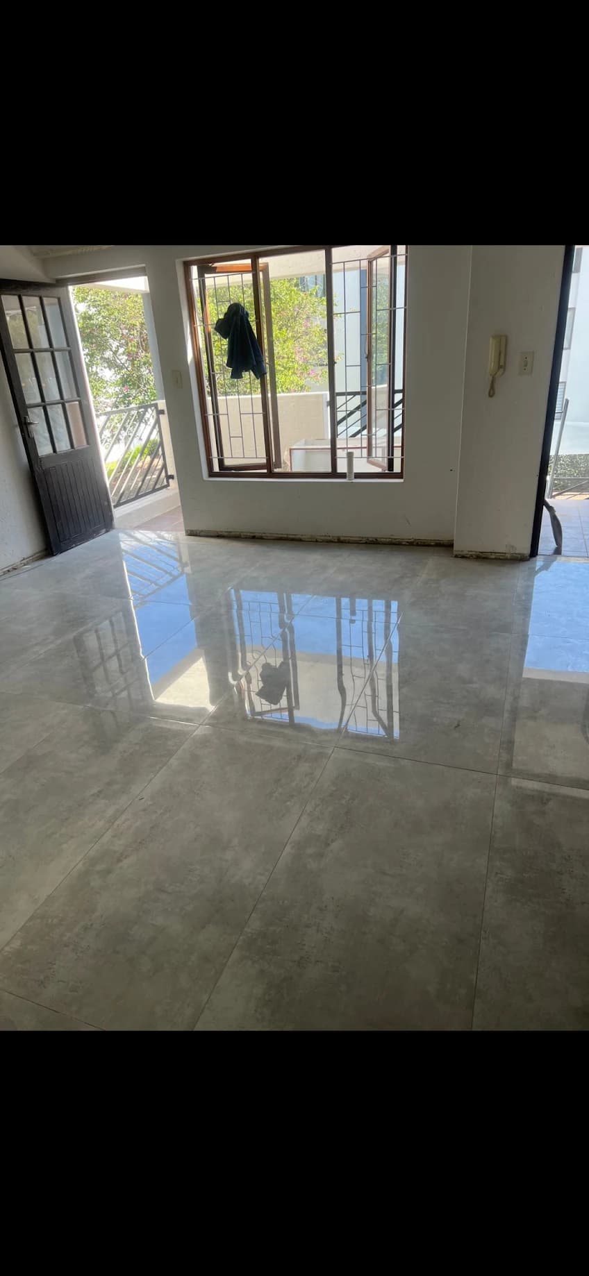 Flooring finish installation